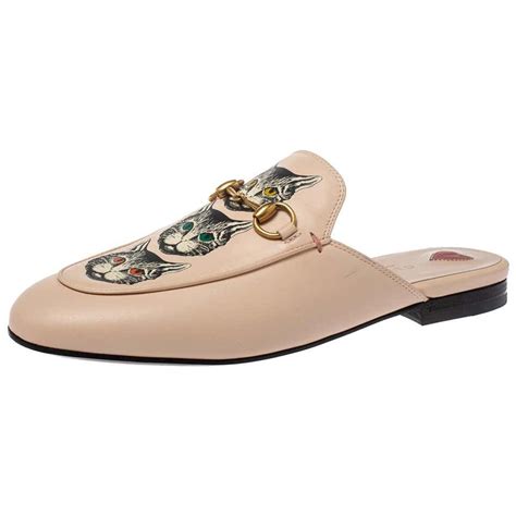 gucci cat mules|gucci mules women.